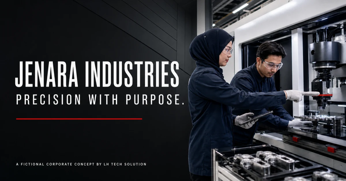 JENARA fictional Malaysian advanced manufacturing corporate concept